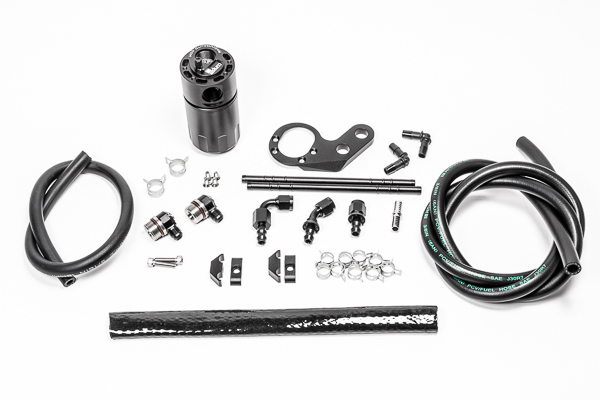 Radium Engineering — Radium 2017+ Honda Civic Type-R CCV Fluid Lock Catch Can Kit - view 3